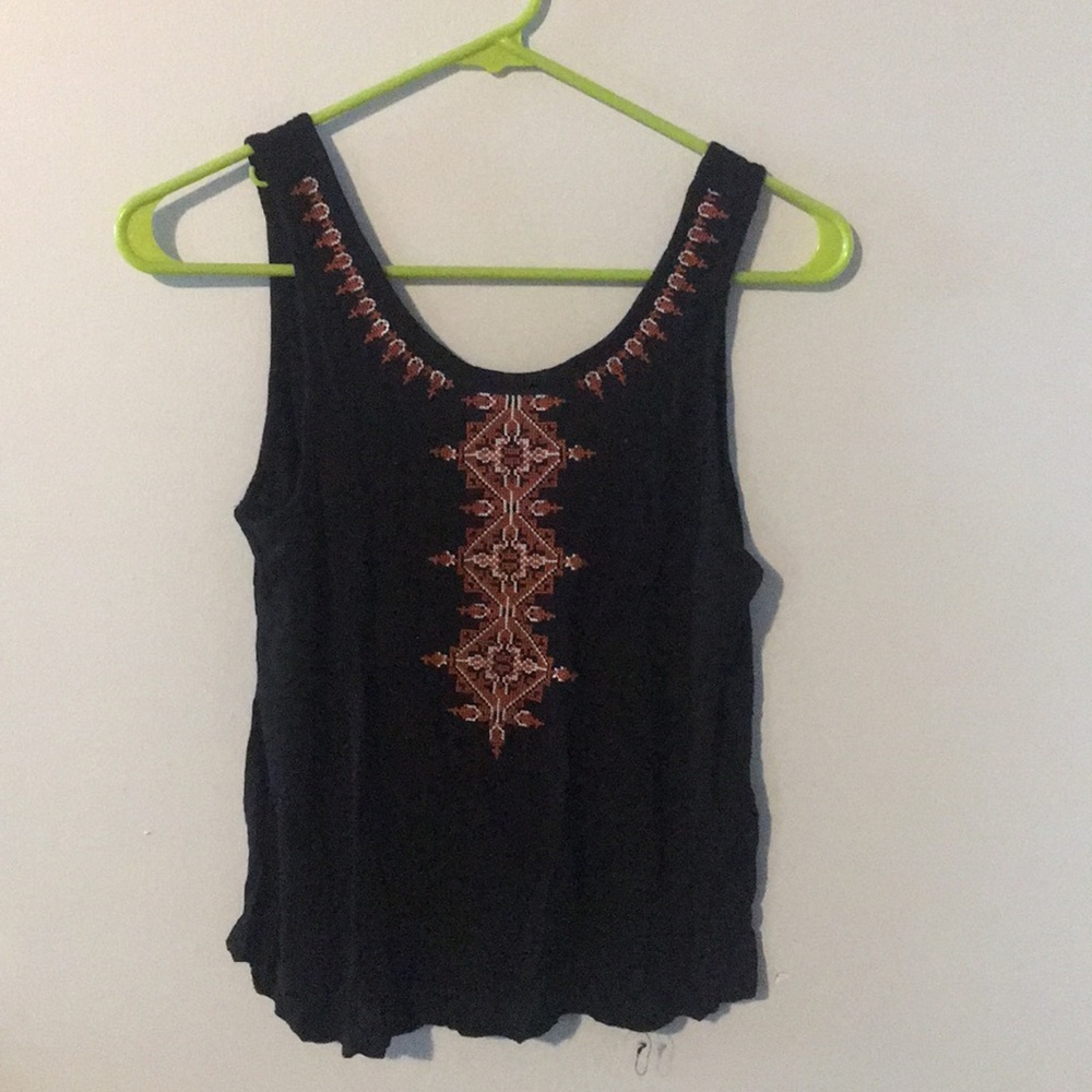 Tribal print tank
